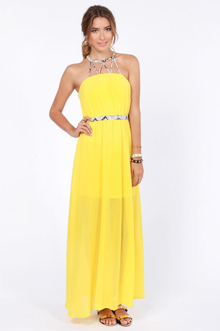 halter neck maxi dress formal Ever-Pretty Glittery Empire Waist Halter Neck Formal Evening Dress with Pleated main image 0