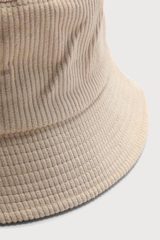 帽子・その他 depound corduroy bucket hat beige DP2479HT002MBEXX Cream Bucket Hat - Corduroy Hat - Bucket Hat - Lulus