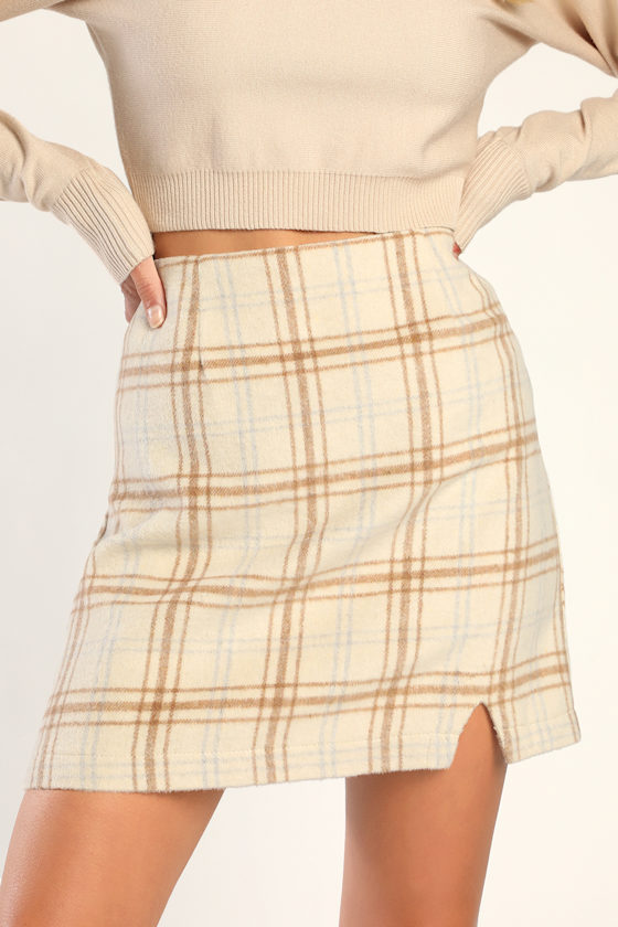 Melanie Skirt - Paisley Scarf Ivory