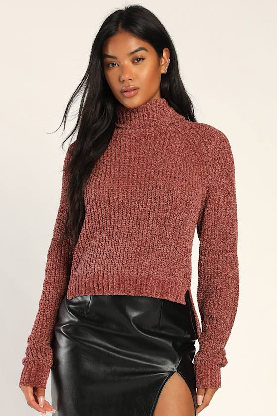Western Holiday Sweater *Mauve