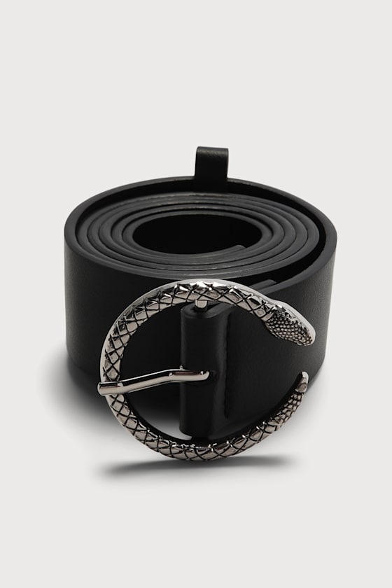 Snake It To The Limit Black and Silver Belt 2