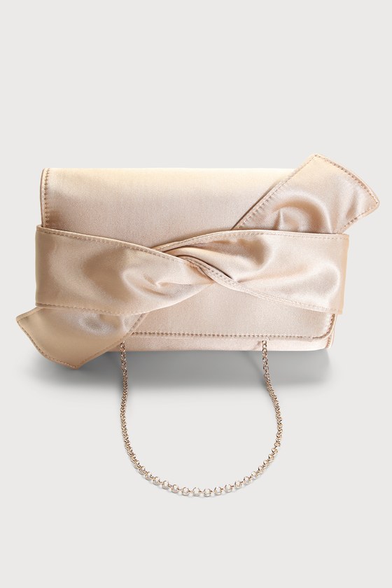 Champagne clutch 2025 bag