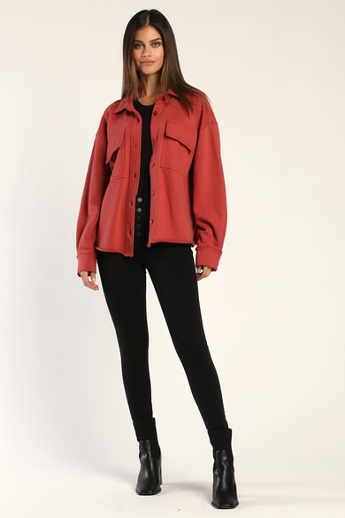 Beige Lightweight Jacket - Cropped Linen Jacket - Linen Shacket - Lulus
