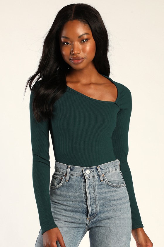 Green Lulus Bodysuit - Gem