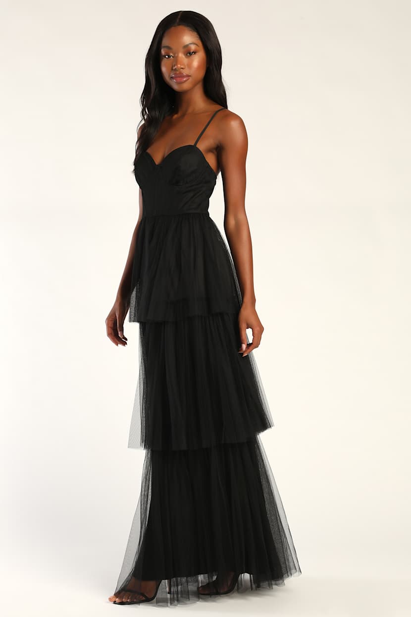 blue dress for baby girl Black Bridesmaid Dress 2021 V-Back Chiffon Tulle Midi Dress Dusty Rose / 8