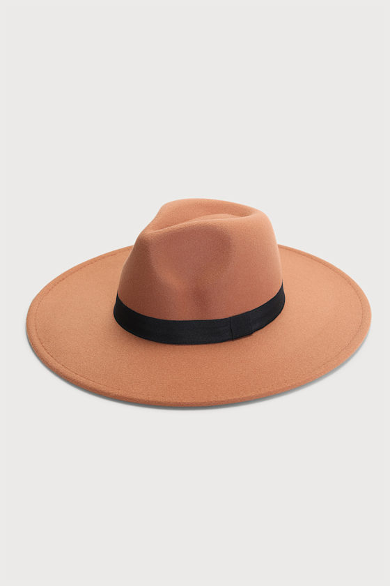 Got a Feeling Tan Fedora Hat 4