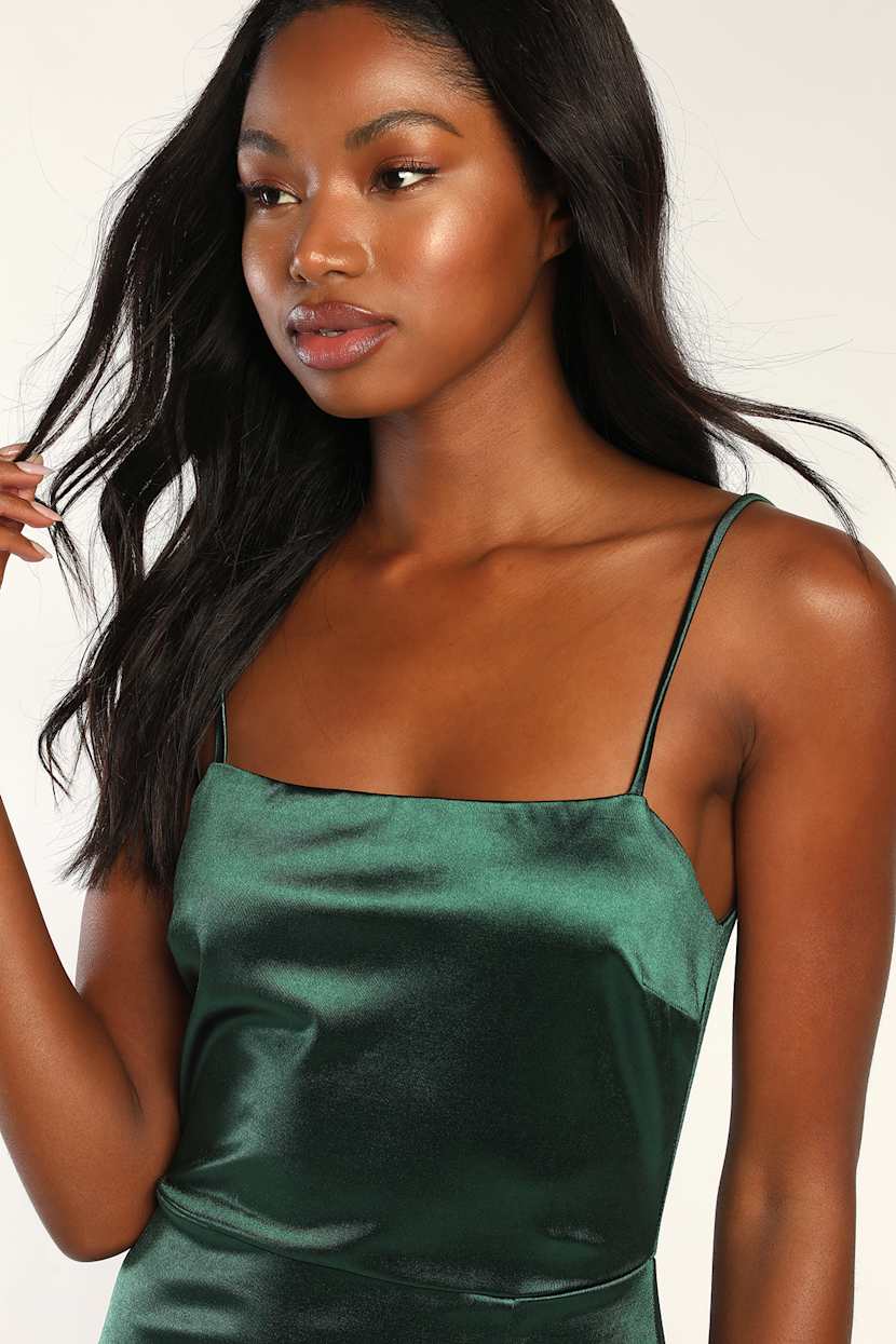 green bridesmaid dresses lulus Mismatched Dark Green Satin Velvet Cheap Long Bridesmaid Dresses , MRB0041 main image 0