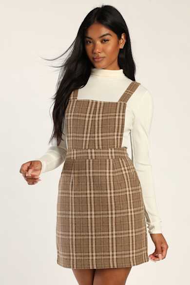 kala burgundy plaid button-front mini dress pockets real I Hope You Know Burgundy Gingham Cotton Mini Shirt Dress main image 1