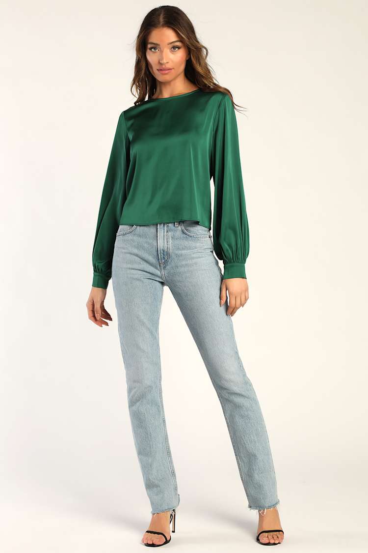 Speedbrake Adidas Ultra Boost St Damen Jeans Emerald Green Tops