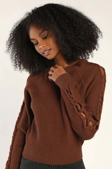 Cute Brown Sweaters, Cardigans u0026 Sweater Tops | Brown Sweaters for Women -  Lulus