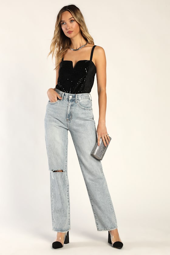 Liz & Sara Velvet Bodysuit  3-Colors