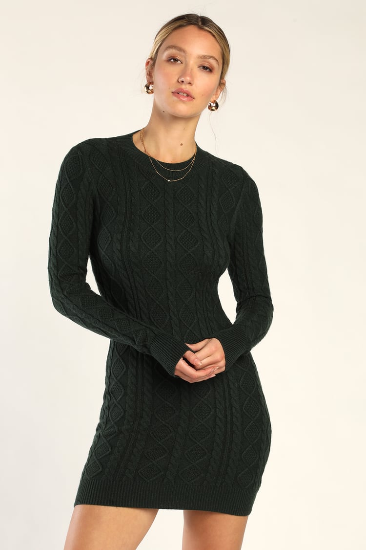 Hunter Cable Knit Dress