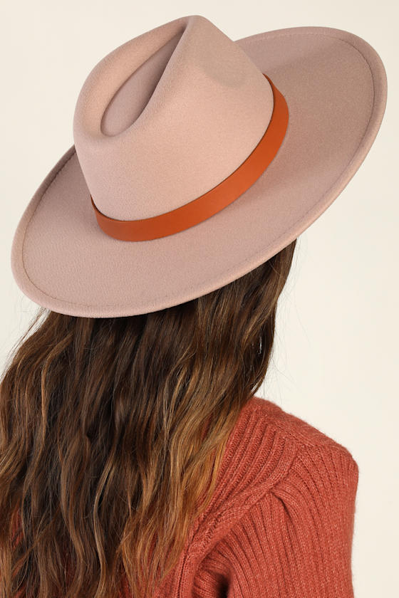 Wayward Babe Tan Fedora Hat 6