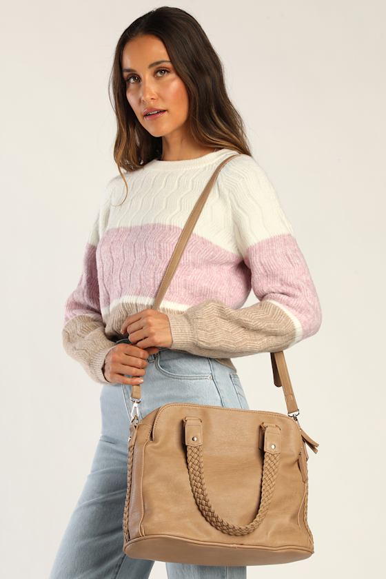 Everything I Need Taupe Tote Bag 1
