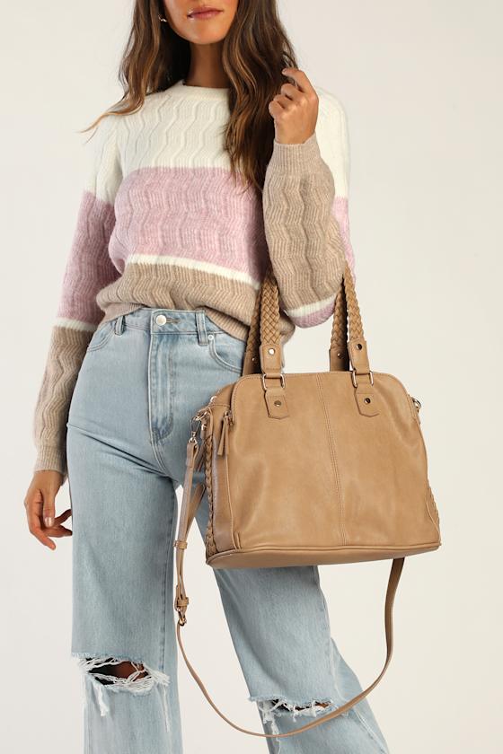 Everything I Need Taupe Tote Bag 2