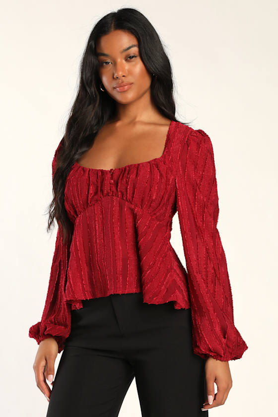 12622SKL: DK RED/DK RED 6