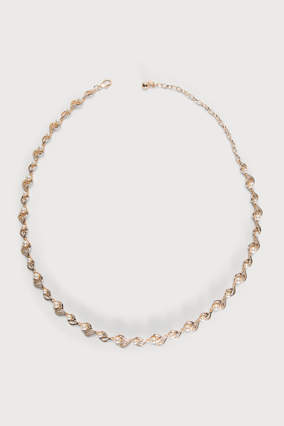 Gold Chain Belt Gold and Pearl Belt Metal Belt Chain Belt Lulus