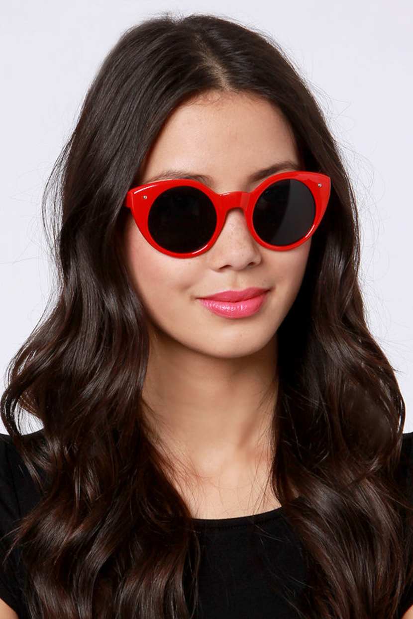 A.J. Morgan Lady Luck Sunglasses - Red Sunglasses - $13.00  display picture 3