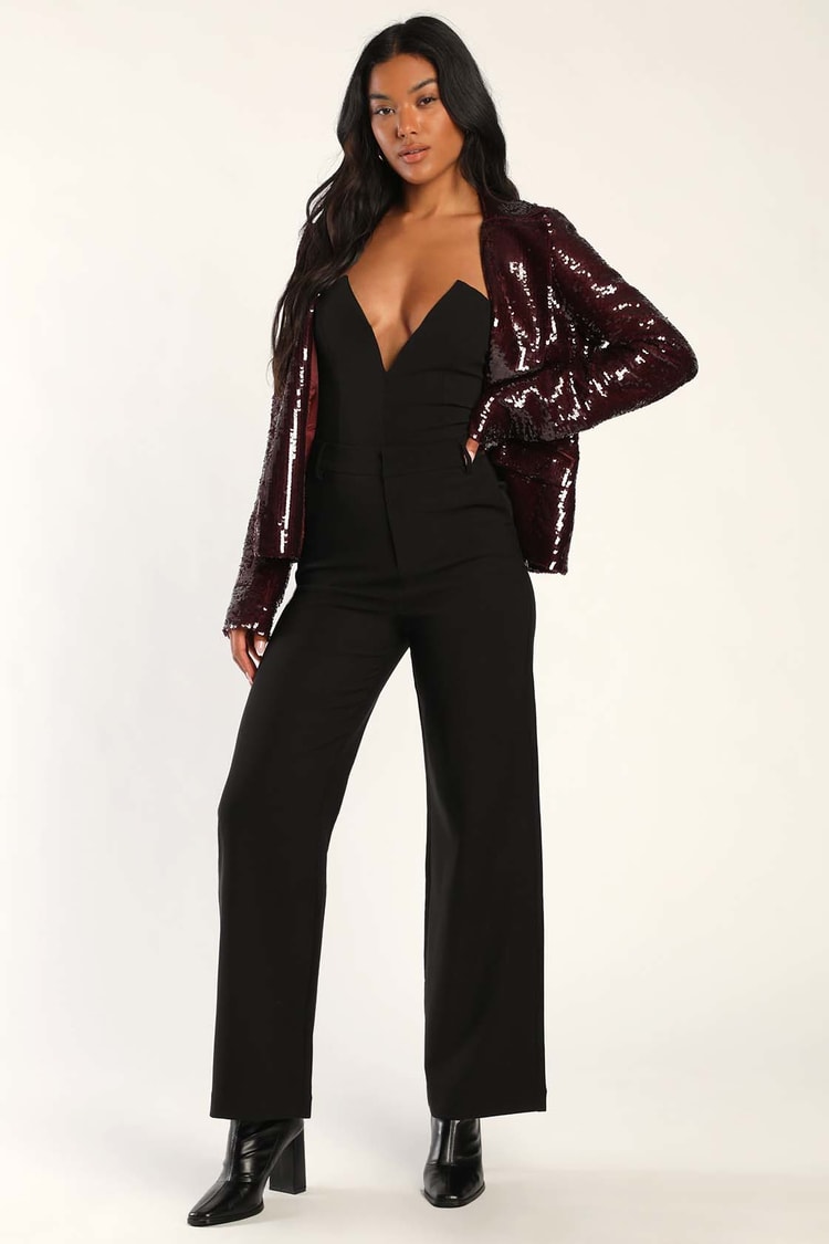 sequin blazer outfit