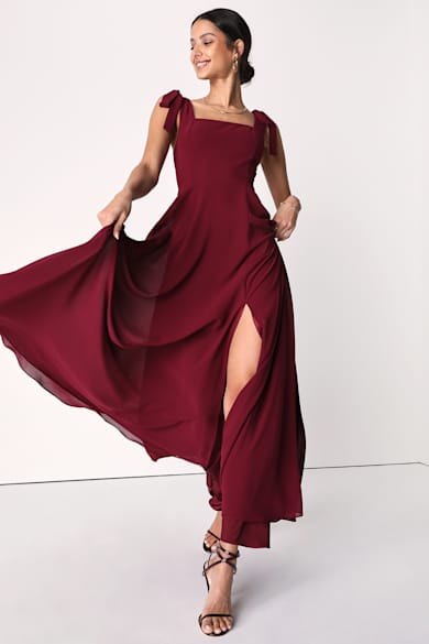 Red Bridesmaid Dresses