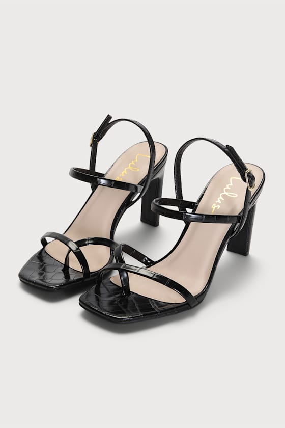 KAYLEE-04/EMMALEE: BLACK CROC 1