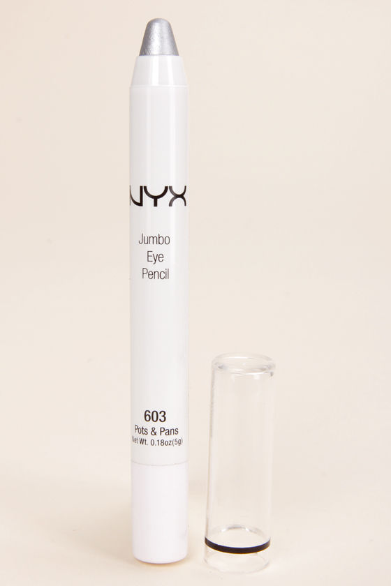 NYX Jumbo Eye Pencil Silver Eye Liner 4.50 Lulus