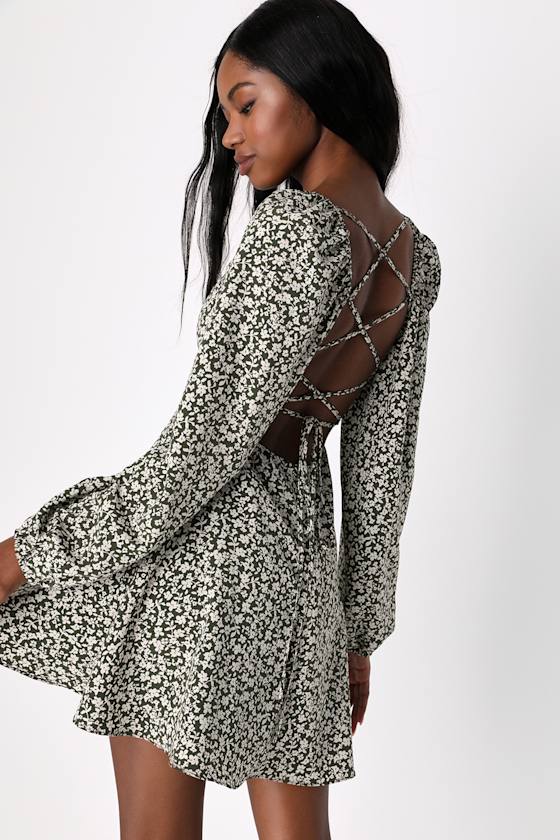 Mini Dress Lulus Heavenly Forest Green Dress Lulus Heavenly Hues