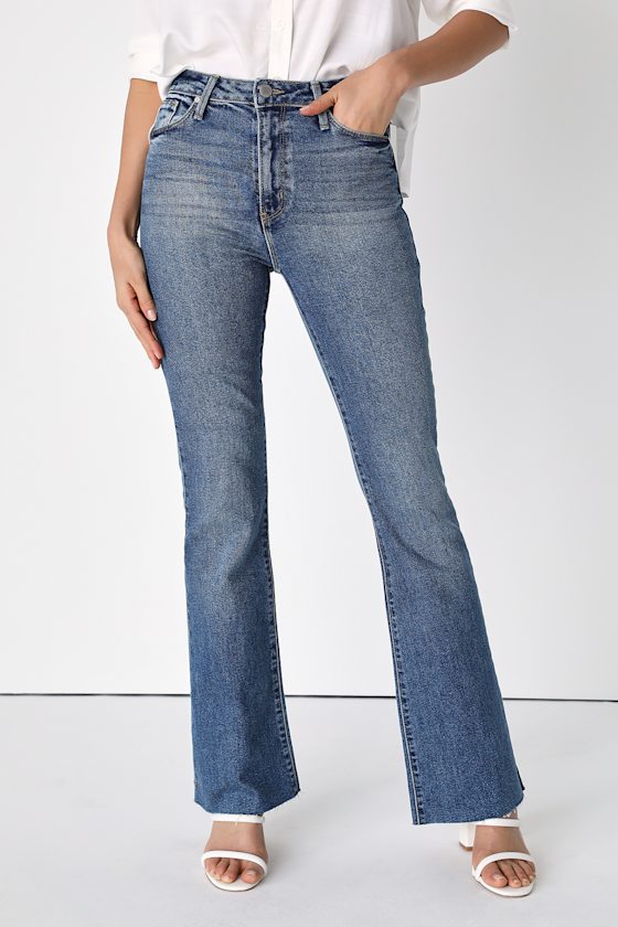 Kaelie Medium Wash High-Rise Vintage Flare-Leg Jeans 2
