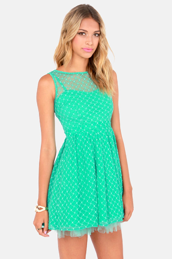 sea green lace styles