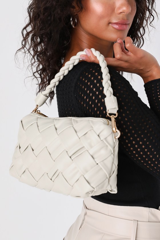 Billini Cecelia Handbag - Ivory Handbag - Woven Handbag - Lulus