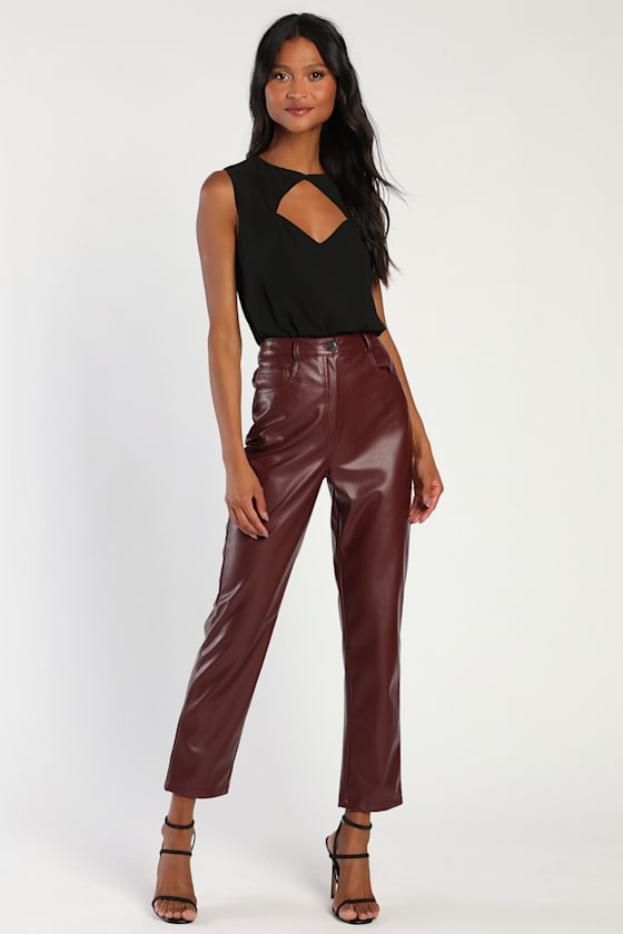 Pretty Posh Black Sleeveless Cutout Bodysuit 7