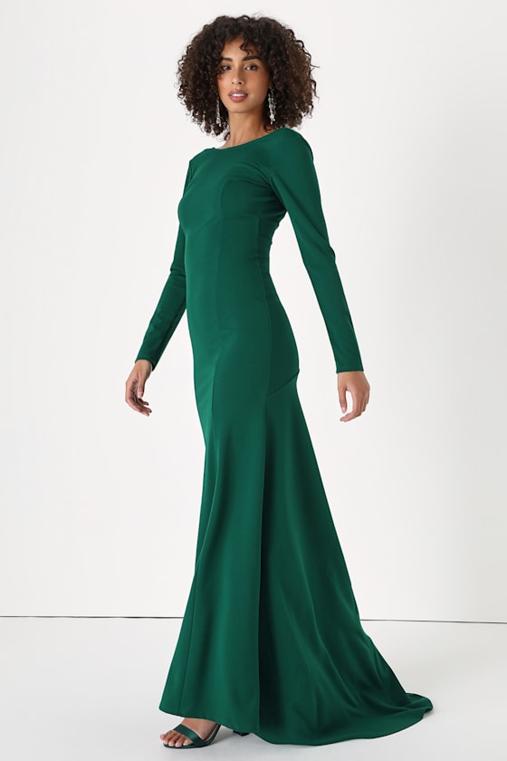 long dark green dress A-Line V Neck Satin Prom Dress, Dark Green Evening Dre Color:White/Black Colorblock Blue Multi Cotton Tropical golf one piece outfit