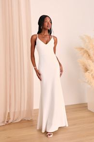 Infinite Glory White Maxi Dress 16