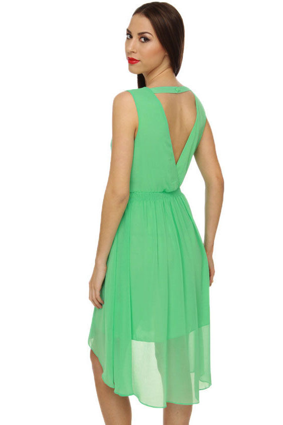 Gossamer Wings Mint Green Dress