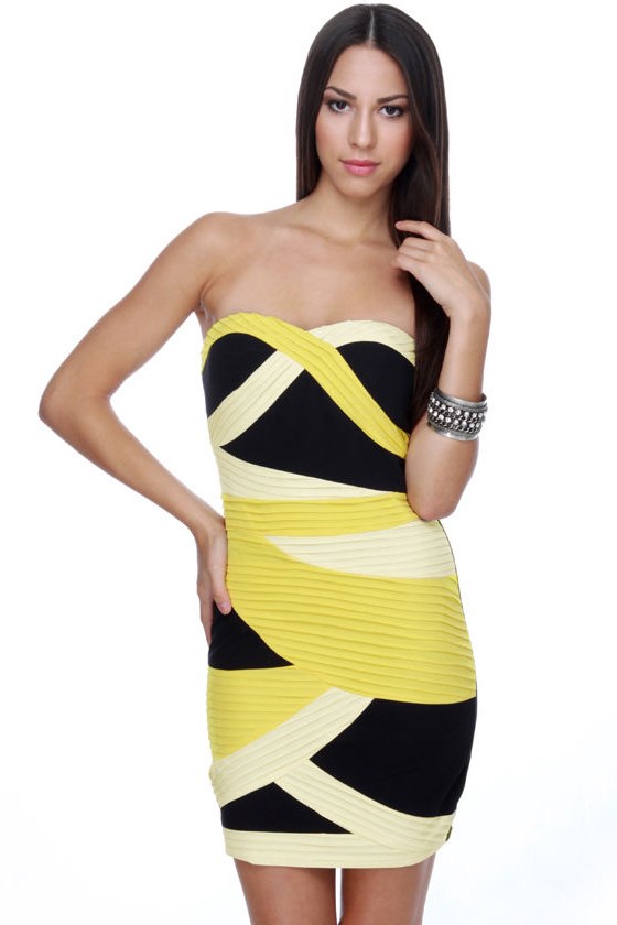 Bumble Rumble Strapless Dress
