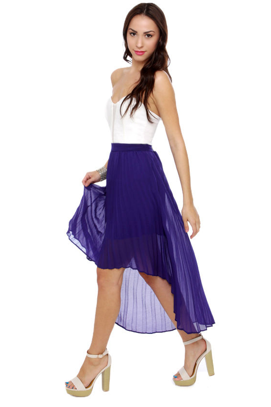 Cas-cadence Blue Skirt