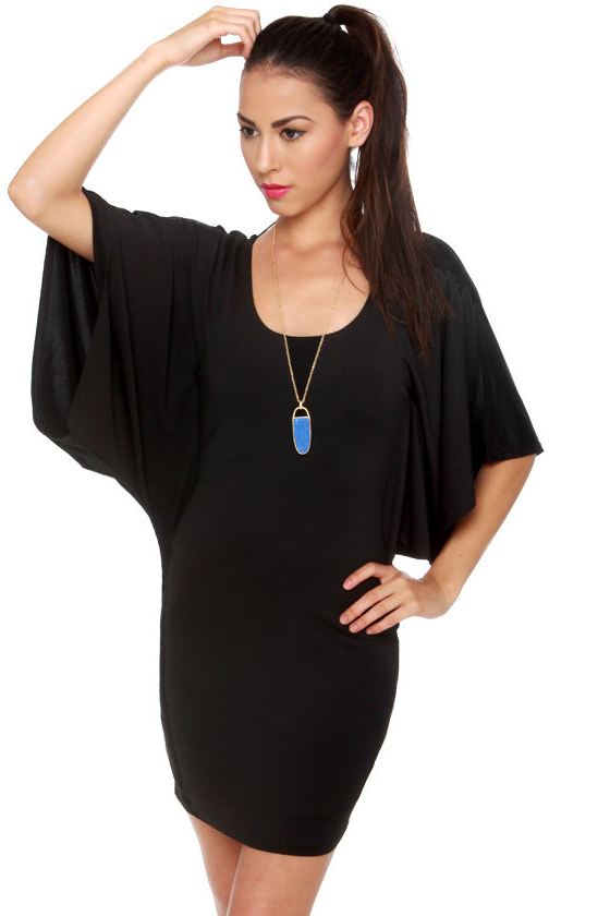 Wonder Braid Black Dress