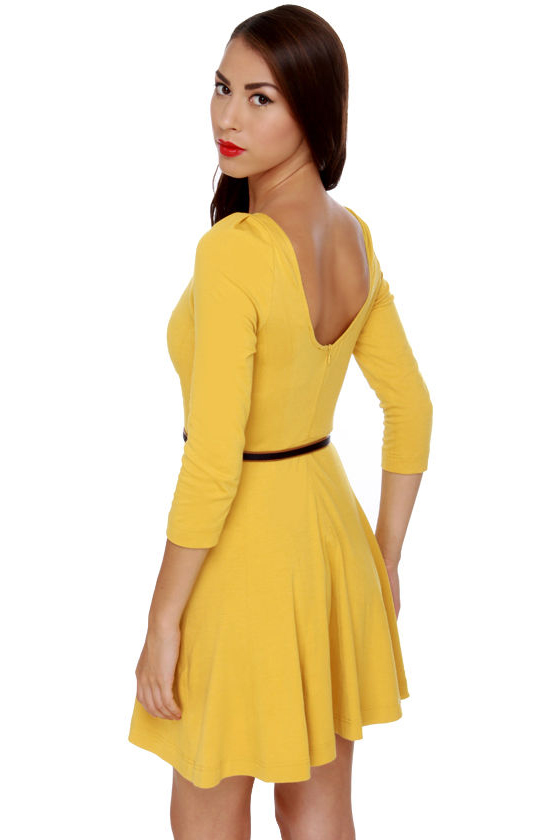 More Than It Seams Yellow Dress