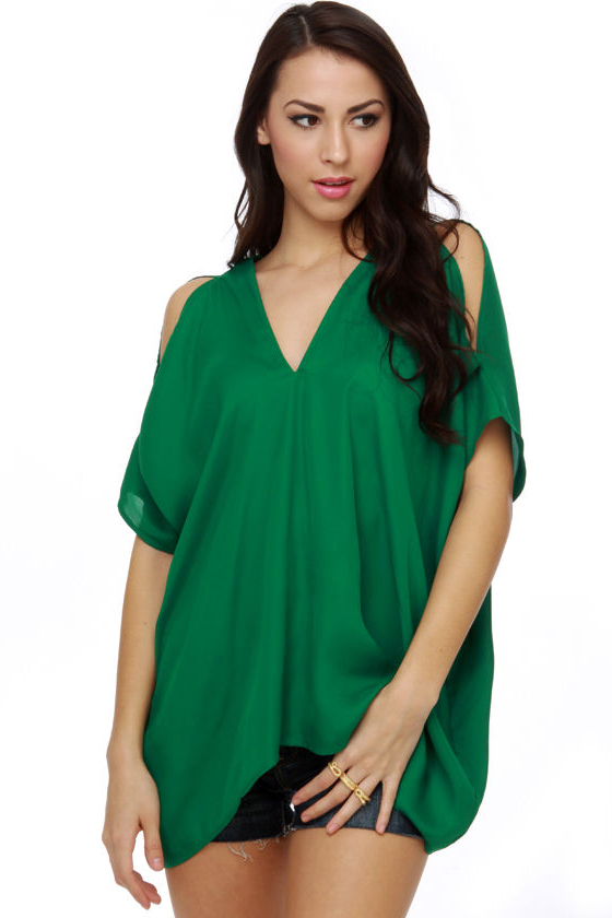 BB Dakota Genoa Green Top