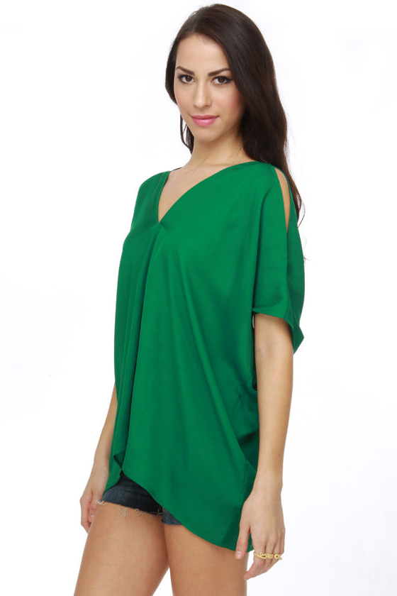 BB Dakota Genoa Green Top
