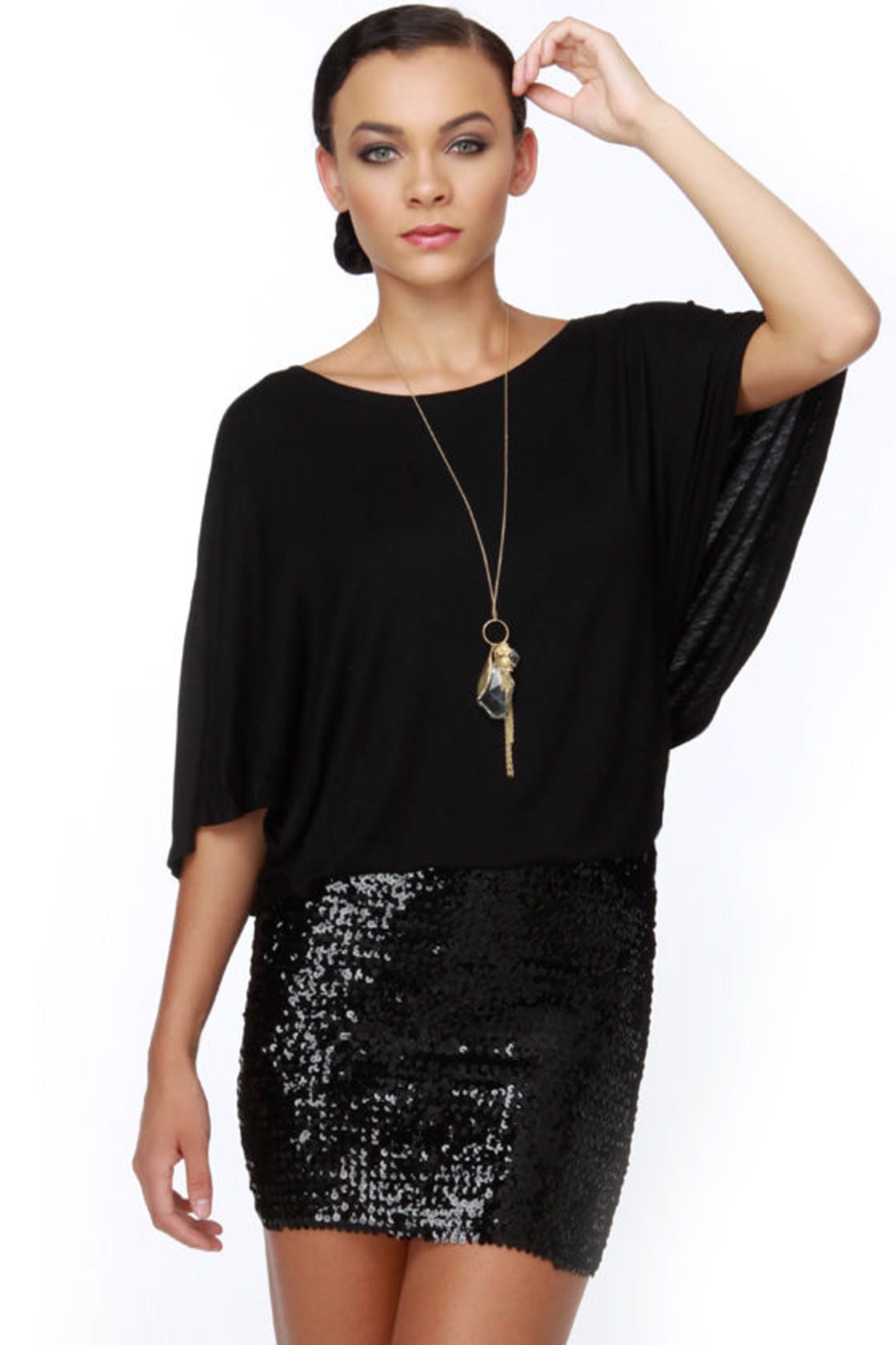 Hot Sequin Dress - Black Dress - Party Dress - $63.00 - Lulus