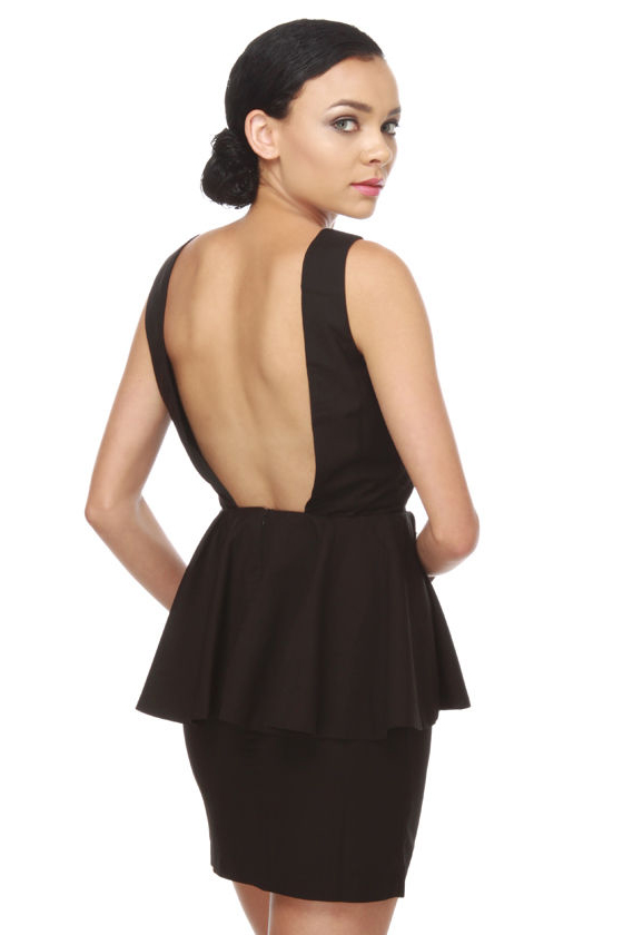 Blaque Label Final Showcase Black Dress