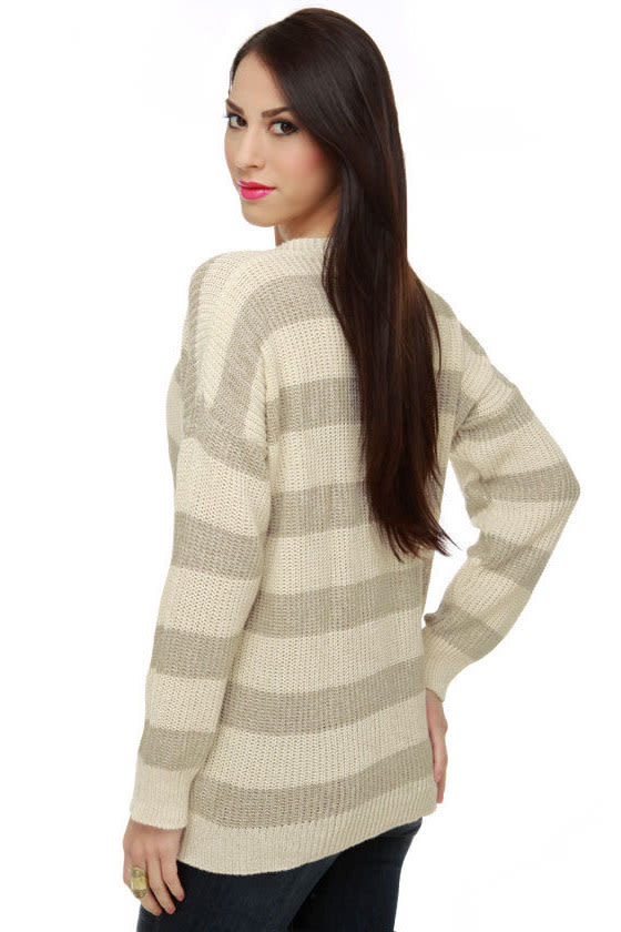 Brandy Melville Maddy Top - Striped Sweater - $72.00