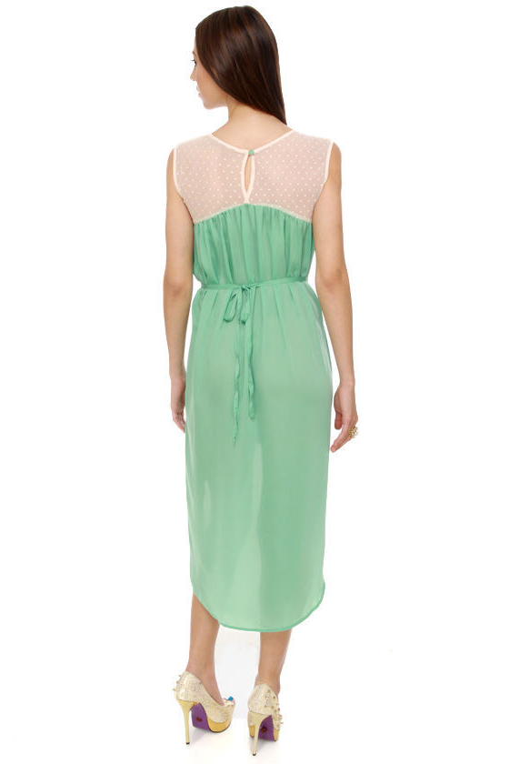 Cute Mint Green Dress - Pleated Dress - Pastel Dress - $67.00 - Lulus