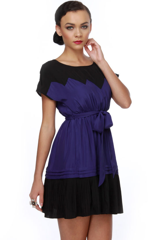 Summit Up Indigo Blue Dress