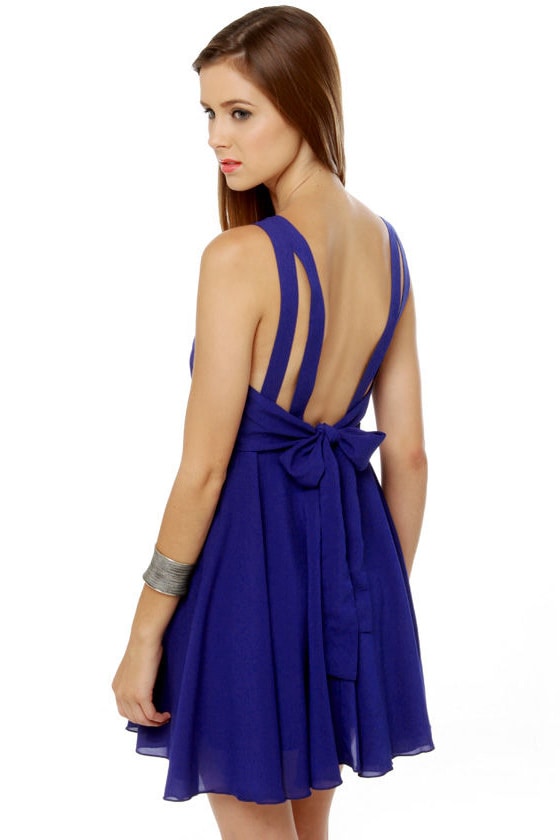 Cute Blue Dress - Sleeveless Dress - $45.00 - Lulus