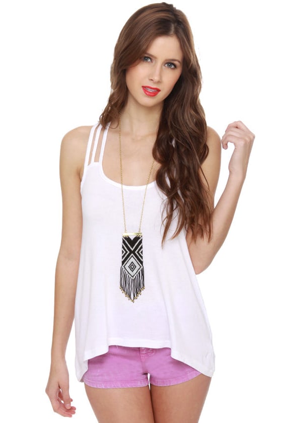 Hurley Perfect Storm Top - White Top - Tank Top - $39.50 - Lulus