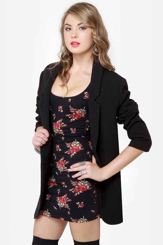 He Said, She Said Black Coat