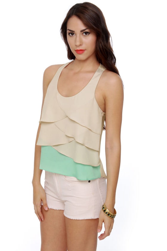 My Dec-Layer-ation Beige Top
