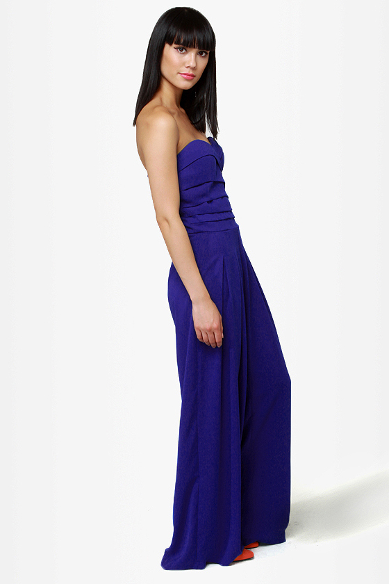High Tide Blue Jumpsuit